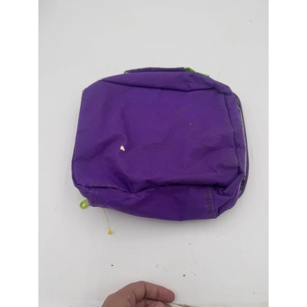 Vintage 90's RARE Lisa Frank Kittens Cats & Toys Lunch Box Soft Bag USA Full Zip